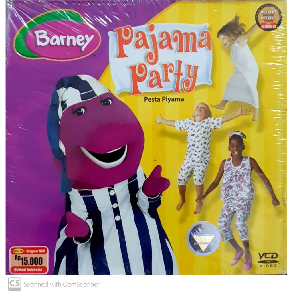Barney pajama party