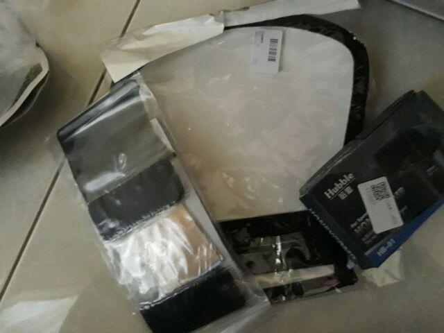 Honeycomb Diffuser Grid Flash Universal Pelembut Cahaya