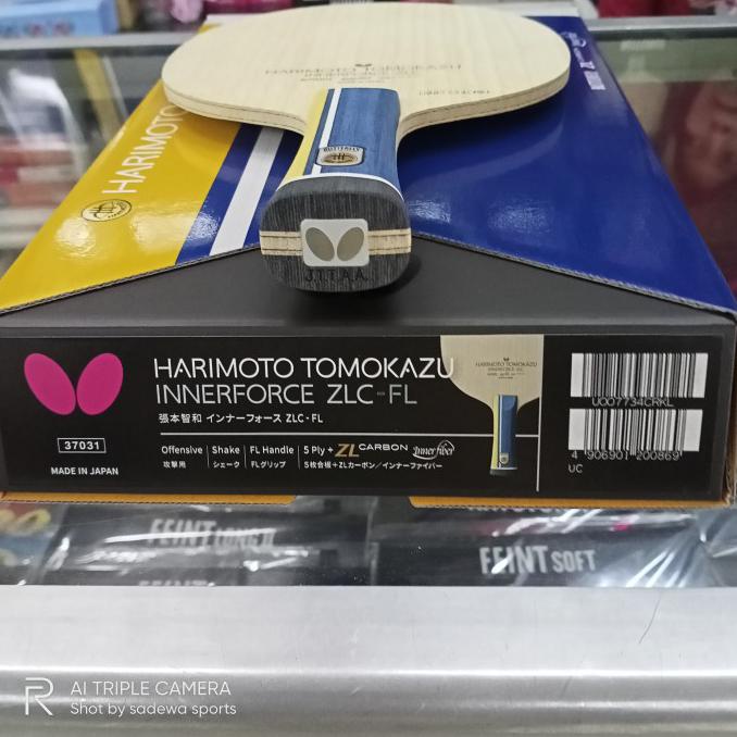 Sale Bet Pingpong Tenis Meja Butterfly Harimoto Zlc Fl Original Japan