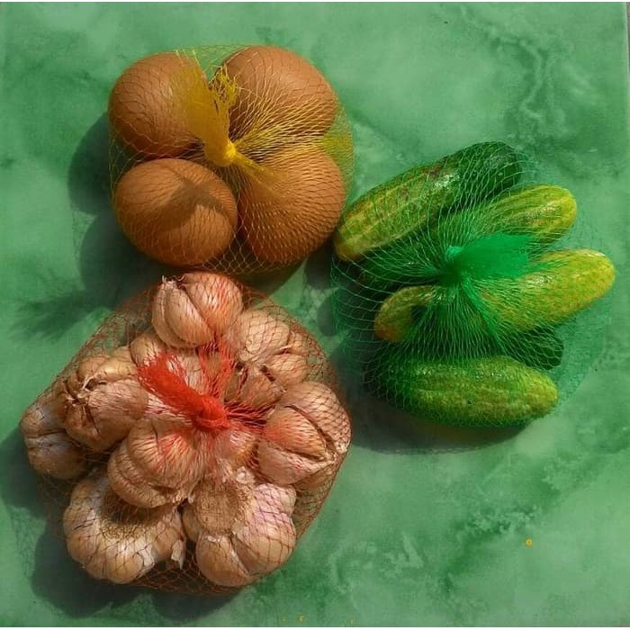 Terlaris Jaring Buah- telor- sayuran dll (polynet) - Putih