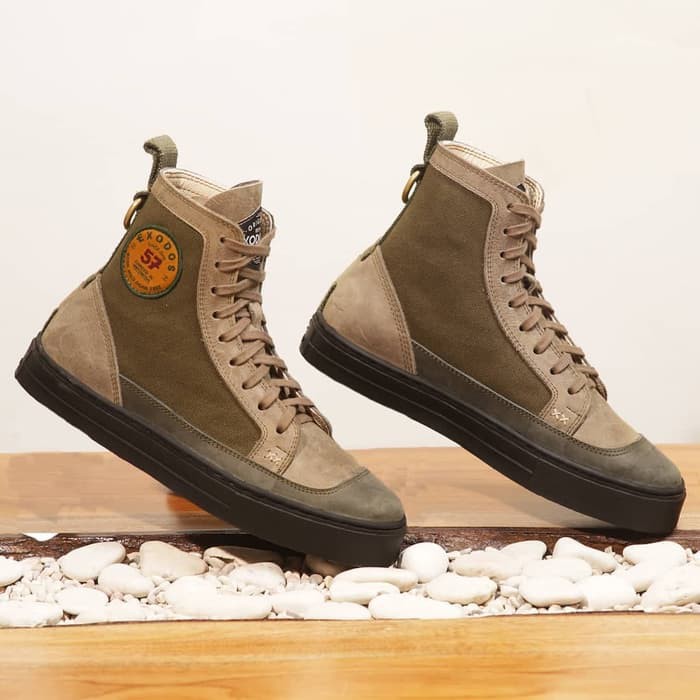 Exodos Mania Sage Green Army - Hijau, 39