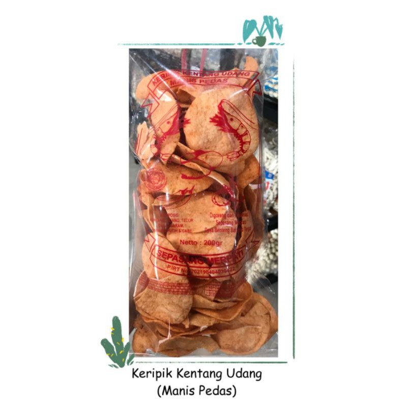 

keripik kentang udang