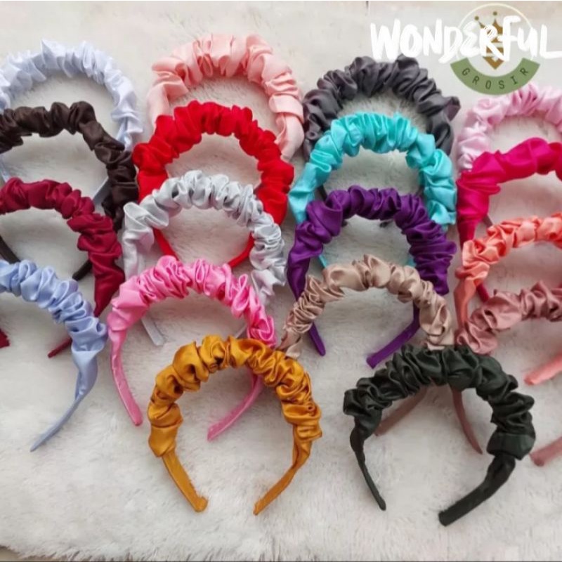 Bando korea model terbaru/Bando scrunchie korea