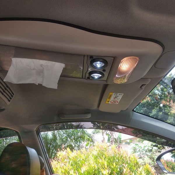 Roof Console All New Avanza Xenia Lampu Kabin Tempat Tissue 2012 Up