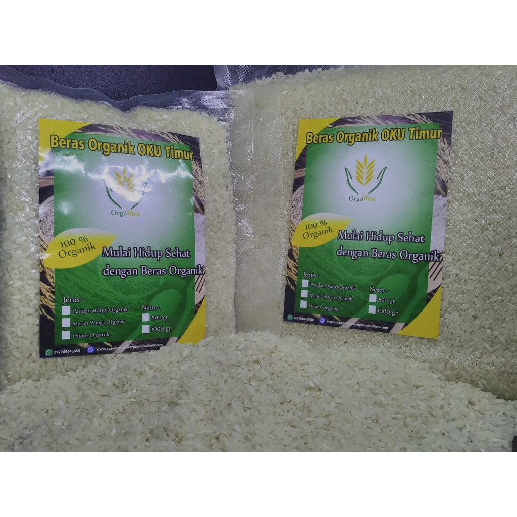 

Beras Organik Pandan Wangi