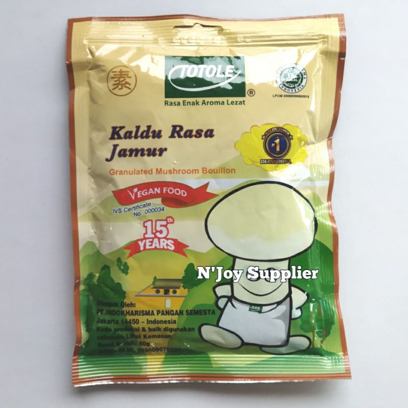 

Totole Kaldu Jamur 80 gr