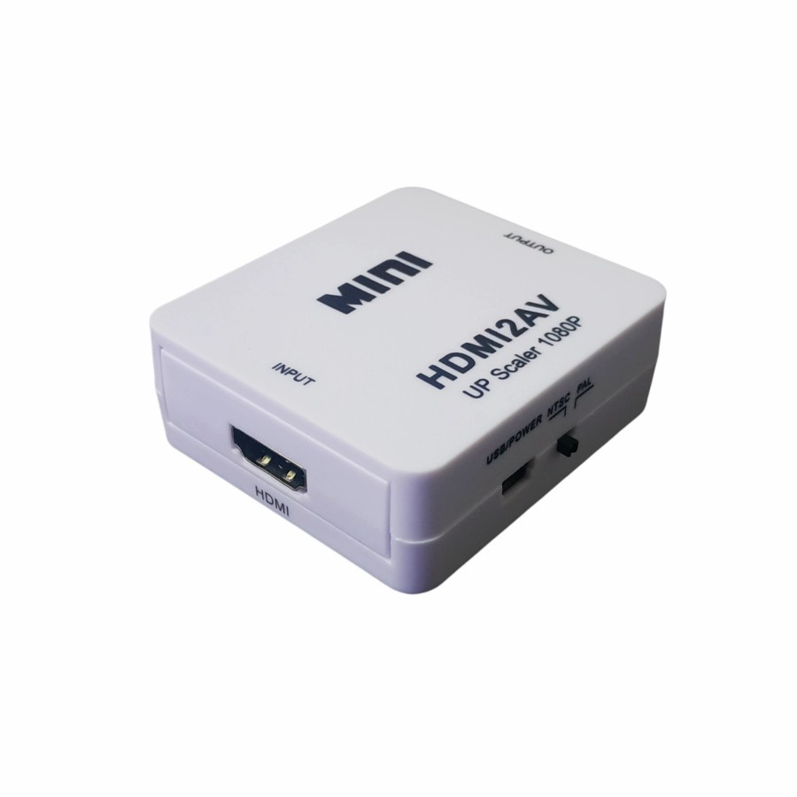 Converter HDMI to AV RCA Adapter Box Mini