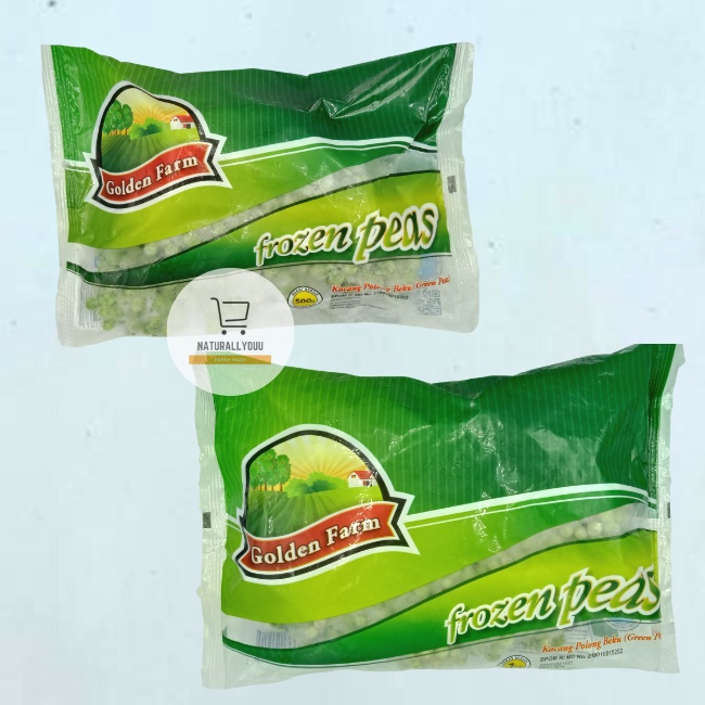 Golden Farm Green Peas Kacang Polong 1kg / 500gr