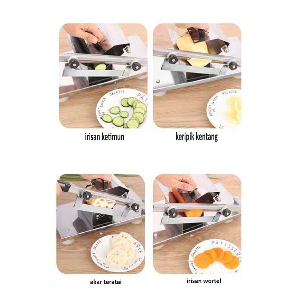 Pisau Pengiris Daging Manual/Meat Slicer Yoshinoya Shabu Yakiniku Beef