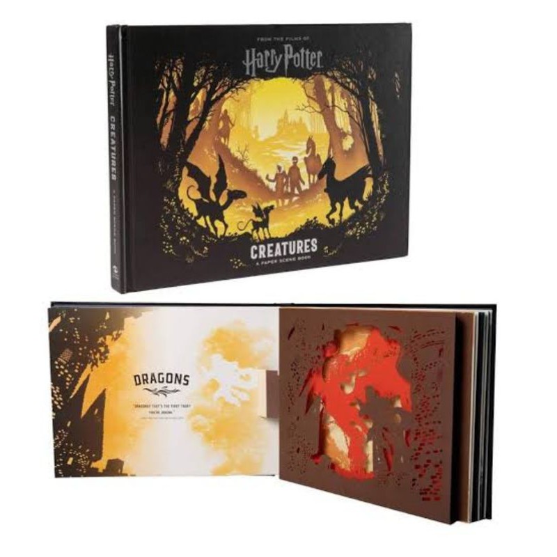 HARRY POTTER CREATURES A PAPER SCENE BOOK