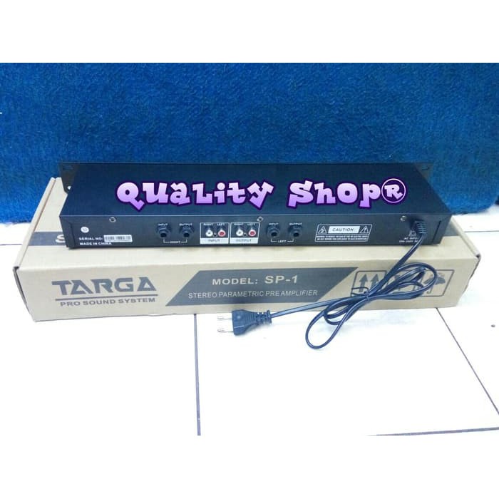 Terlaris stereo parametrik preamp targa sp-1 (garansi resmi 1 tahun)