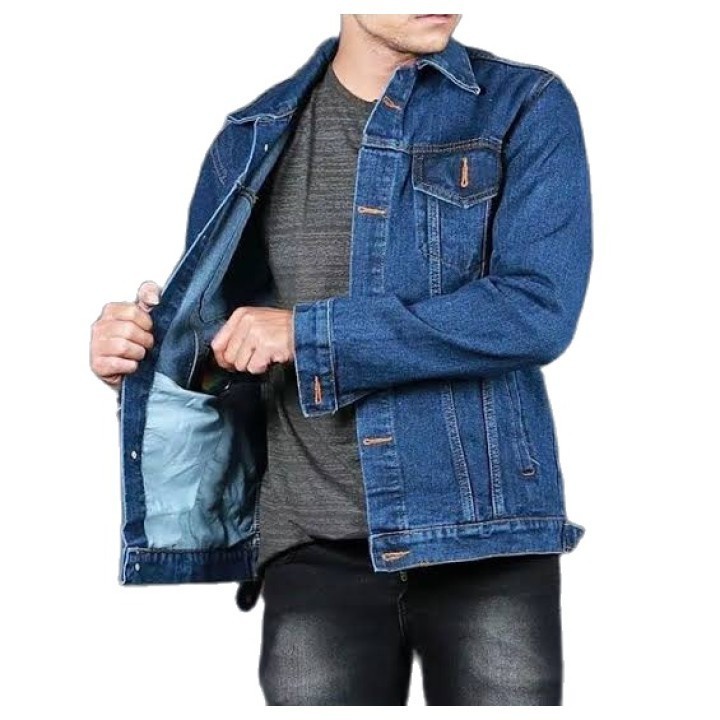 Jaket Jeans Pria /Jaket Denim  Jaket /Jeans Series Murah Terlaris