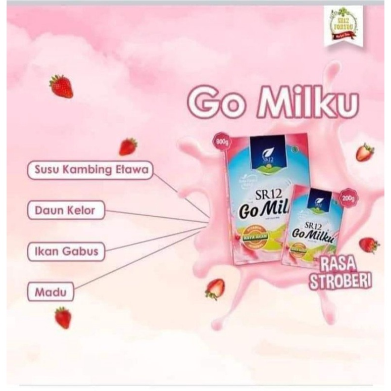 

gomilkku strobery 600gr