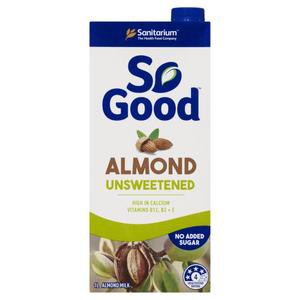 

SO GOOD ALMOND UNSWEETENED 1L SUSU ALMON