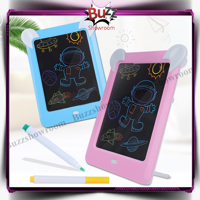 Magic Drawing Board LED Pad Mainan Papan Tulis Belajar Anak