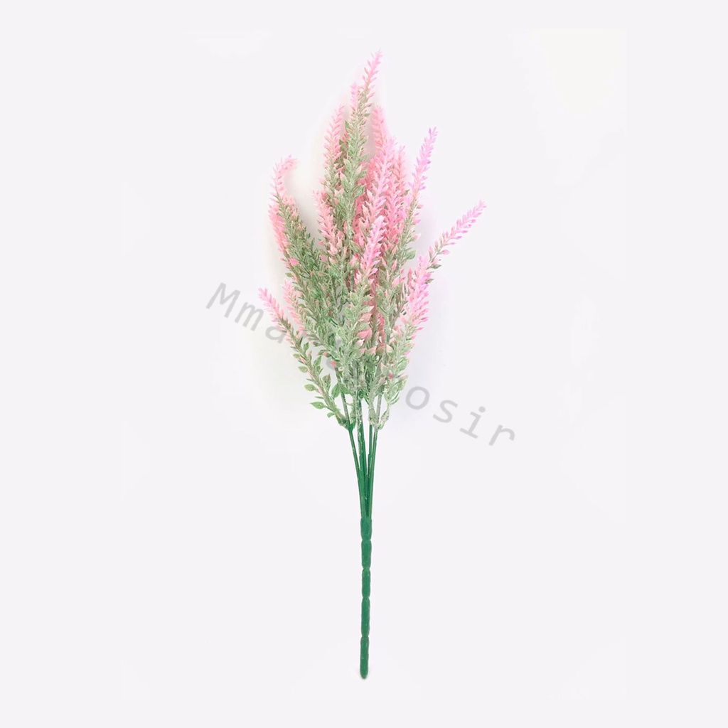Bunga Lavender / Bunga Plastik/ Bunga Hias / 1 batang 5 tangkai