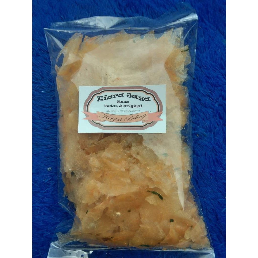 

GRATIS ONGKIR Cemilan/ Keripik Kaca Gurih Lezat Enak/ Keripik Beling/ Kica /Homemade 1/4Kg Murah