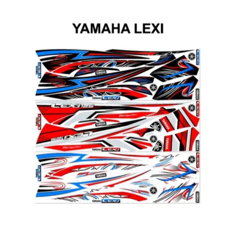 striping lexi / decal lexi  / variasi lexi