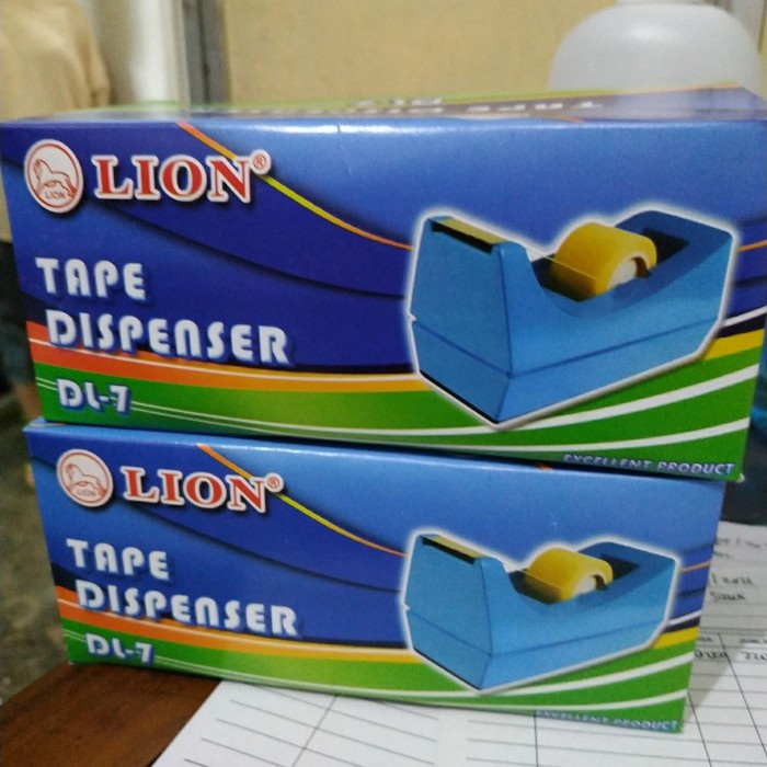 

Gilaa!!! Tempat Isolasi Sedang / Dispenser Tape Lion No 7 Hot Sale