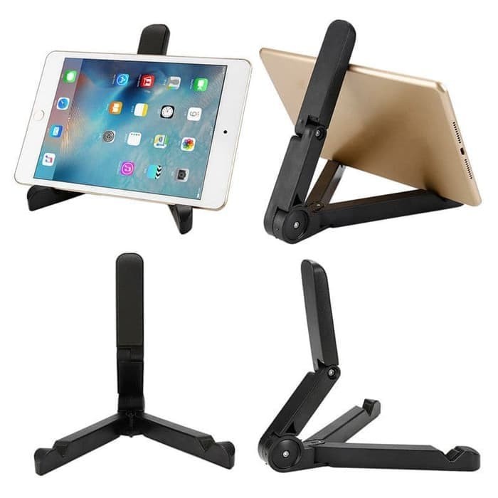 STAND HOLDER UNIVERSAL FOLDING PORTABLE STAND FOR TABLET IPAD TAB