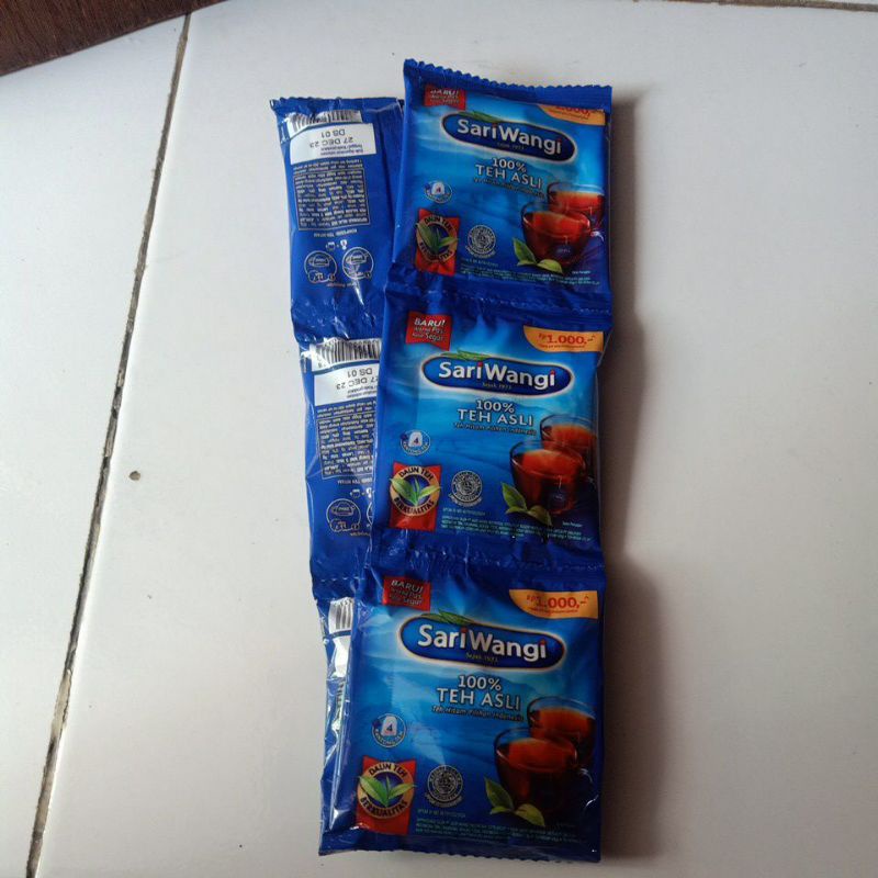 teh Sariwangi renteng isi 6 sachet