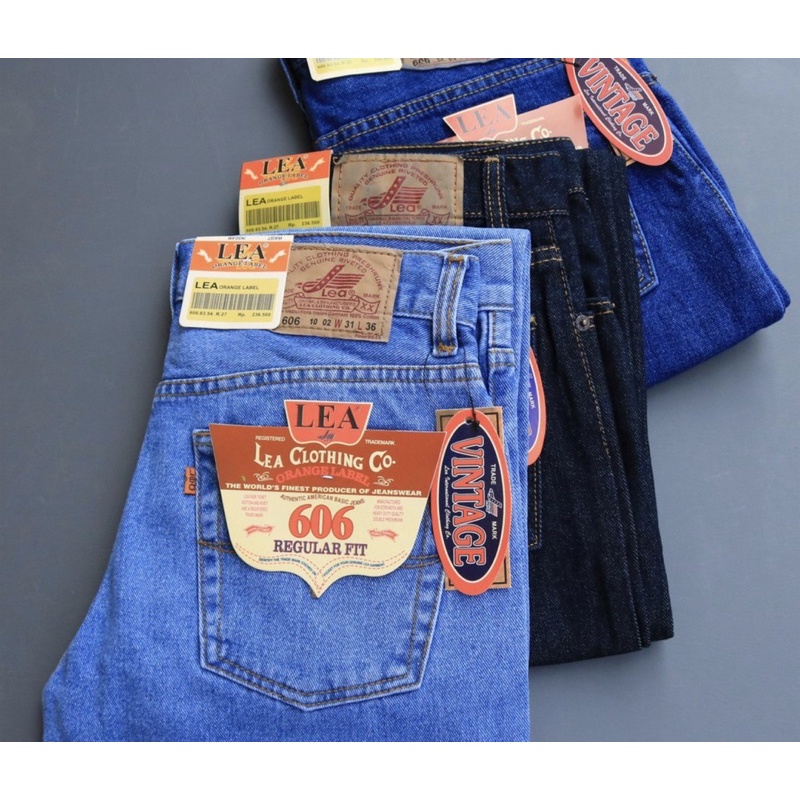 Celana Jeans Pria Standar Reguler/ Jeans Panjang pria Standar 606