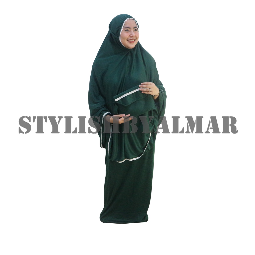 Mukena Renda Katun Travel Hyget Premium Ukuran Dewasa Adem Berkualitas