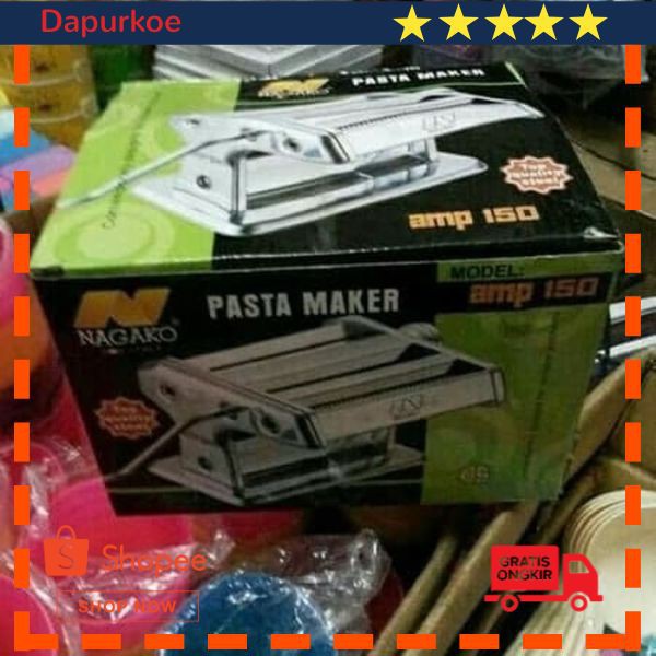 Promo GILINGAN MIE MOLEN AMPIA MARCATO STAINLESS Elegan