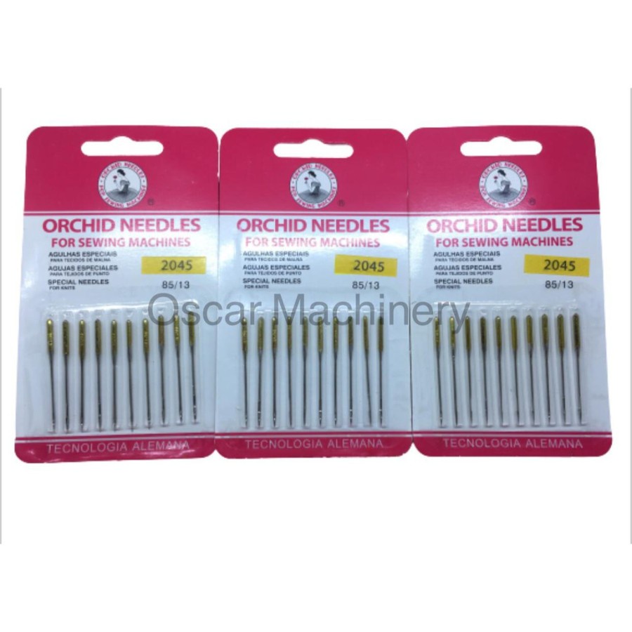 Jarum Emas Orchid Golden Tip Needles Isi 5/10pcs