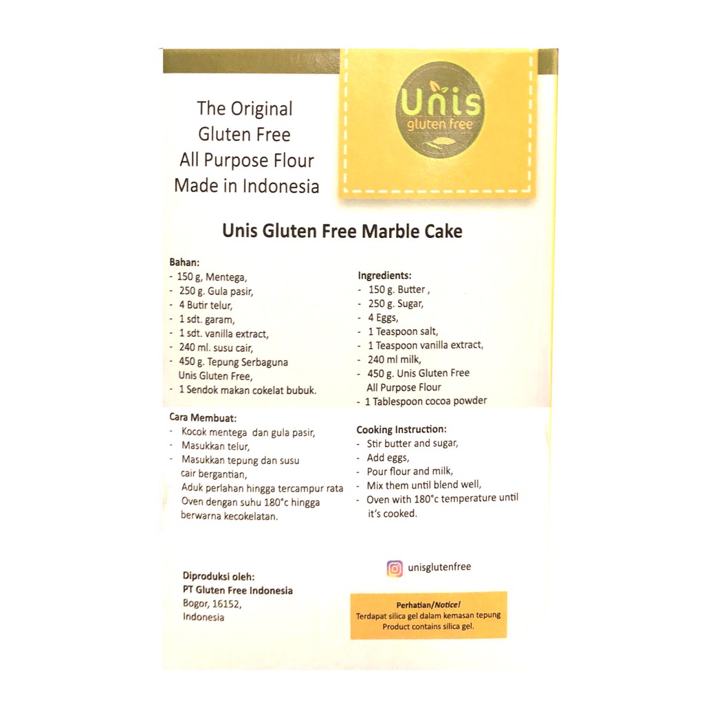 Unis Gluten Free 500gr Tepung Bumbu Frying Flour Premiks Tepung Instan Gorengan Aneka Goreng