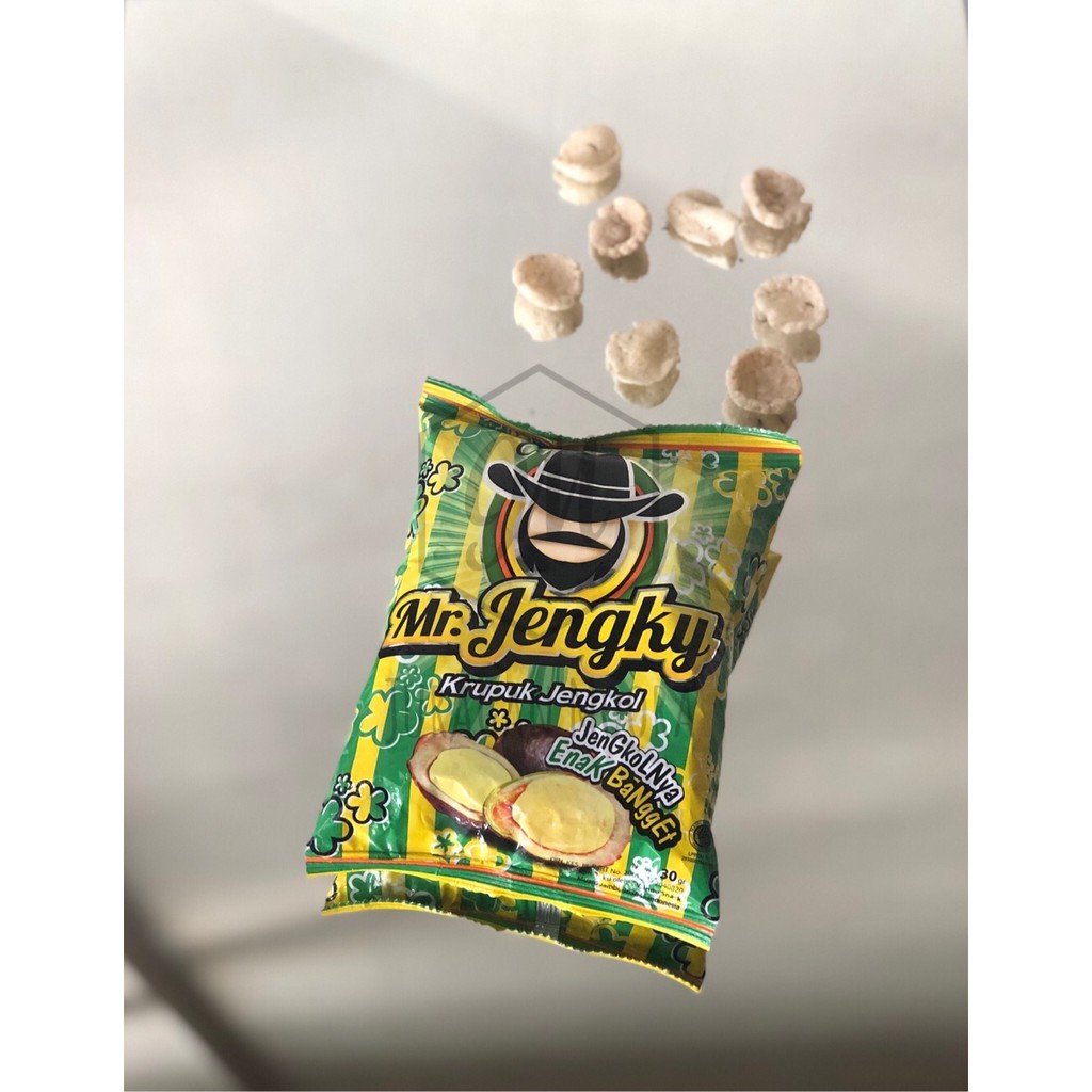 

Kerupuk Jengkol Mr.Jengky 30 gram