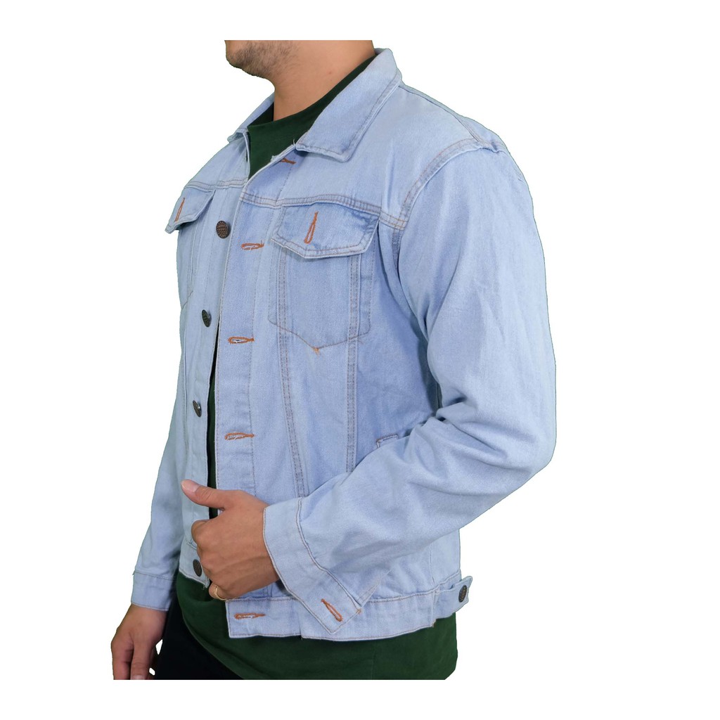 Amspro Jaket jeans / jaket denim / jaket pria / jaket jeans unisex JNS-jkt