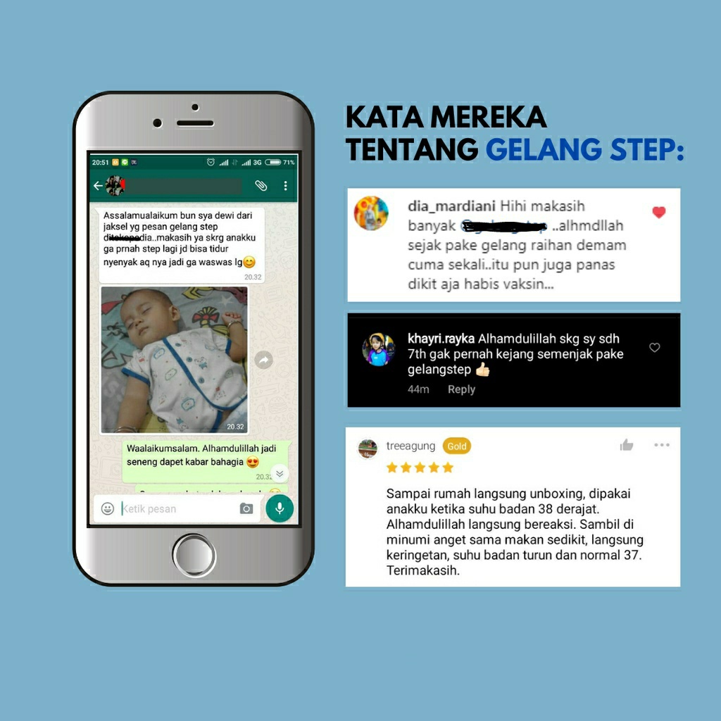 Gelang bayi monel Anti step/Anti kejang/Anti luntur/Anti karat