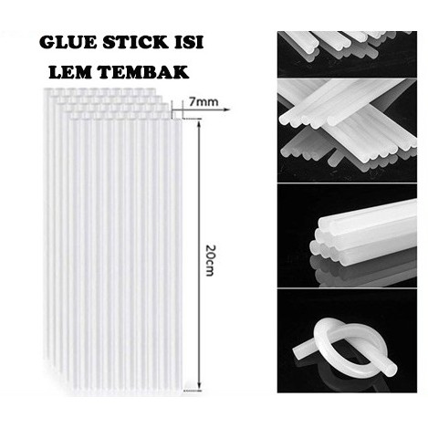 Refill Isi Lem Glue Gun 10 / 20 watt w - Lem Bakar Glue Stick