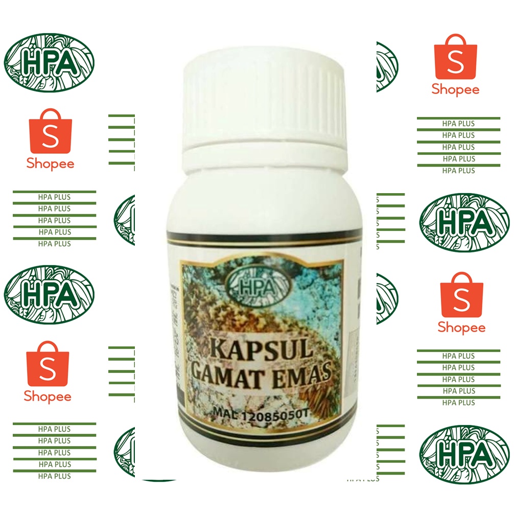 Kapsul Gamat Emas HPA Malaysia Impor 100% dijamin Ori