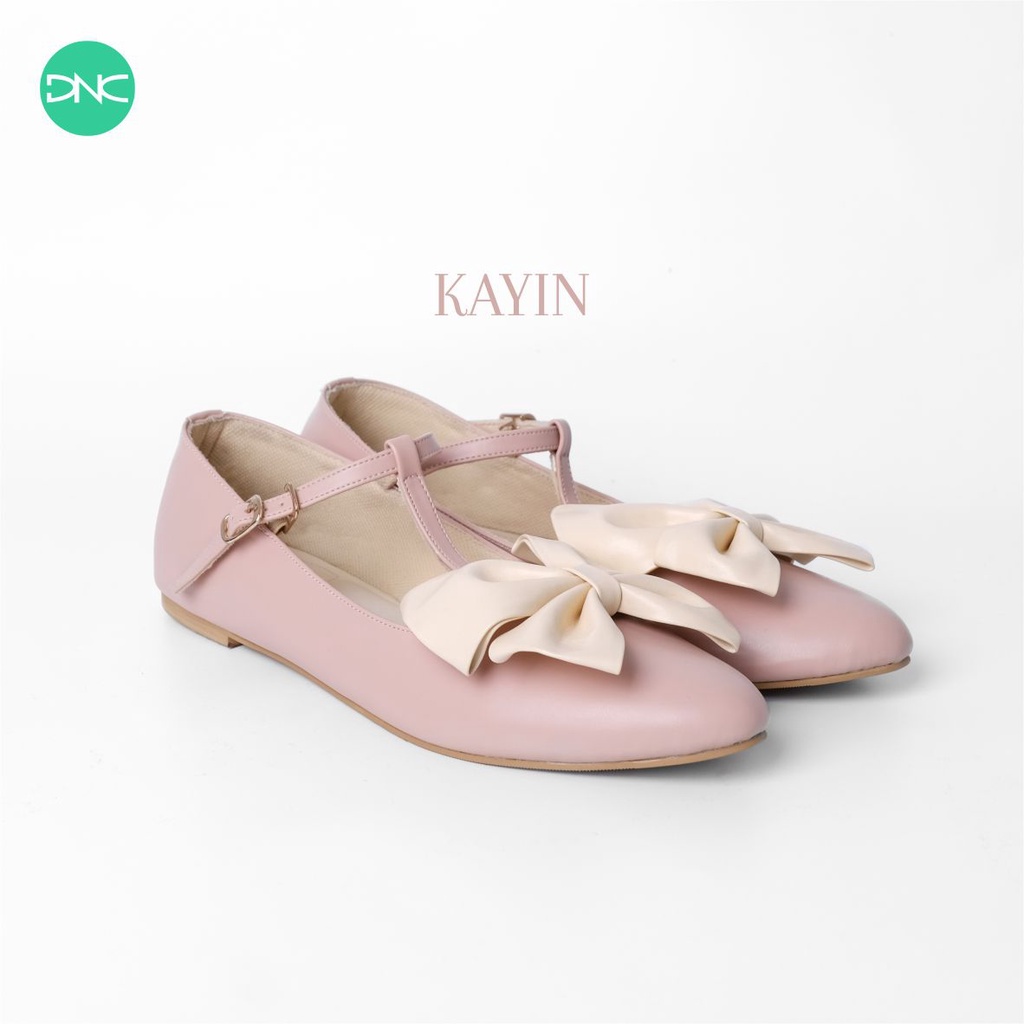 Sepatu flat shoes sendal wanita nyaman original - DNC Shoes Kayin Salem