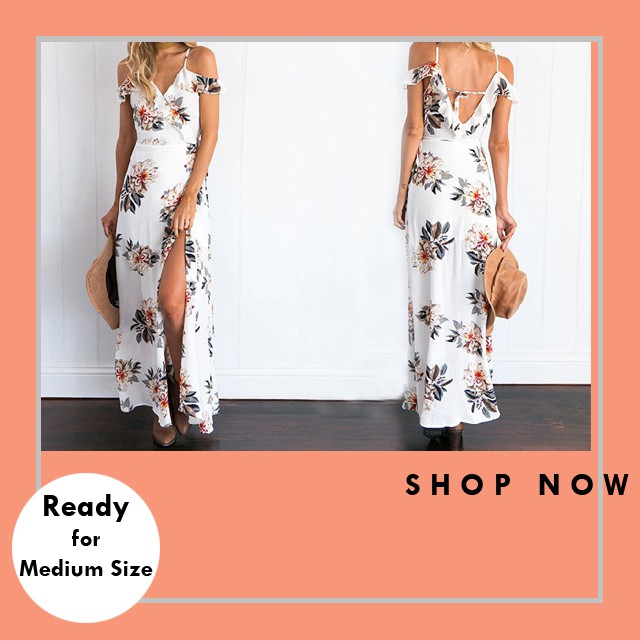 Dress Pantai Putih Outer Pantai