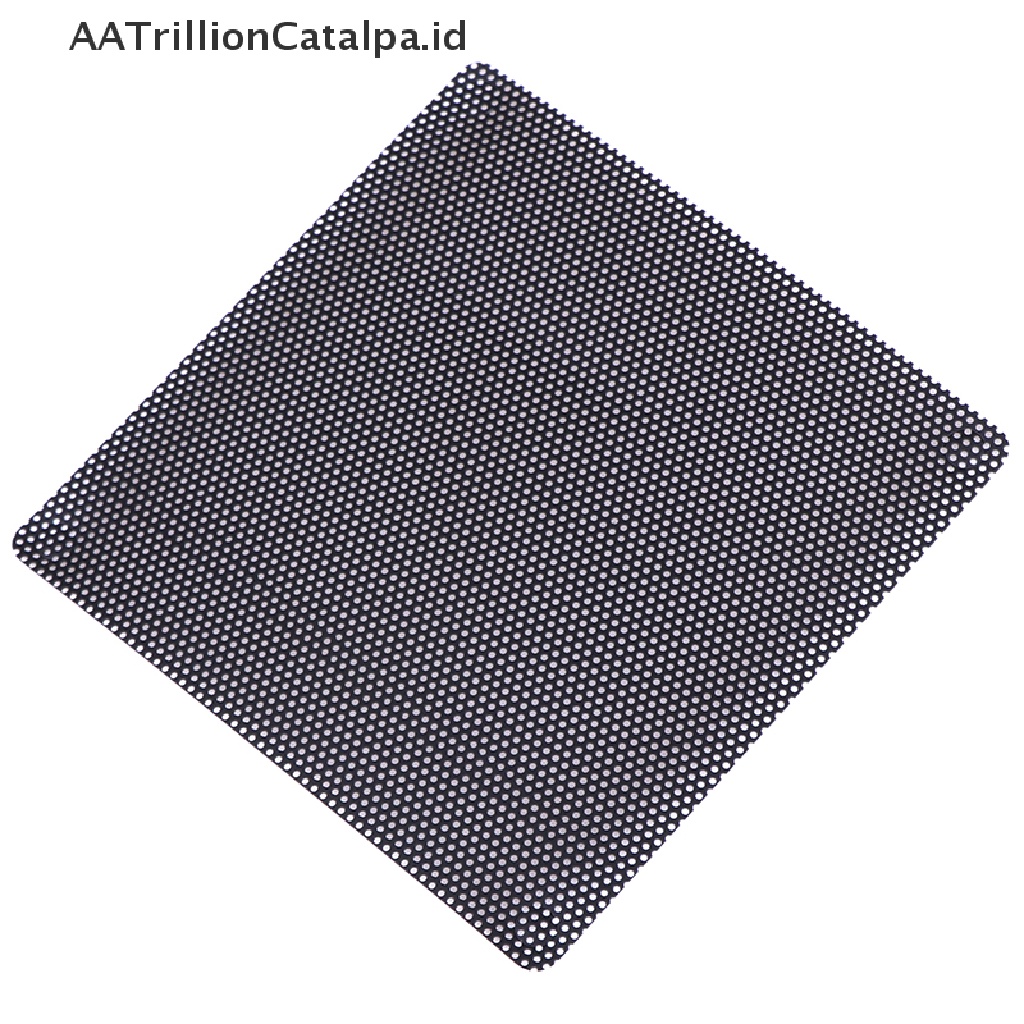 Aatrillioncatalpa 5Pcs Filter Mesh Cover Kipas Angin Komputer PC Bahan PVC Anti Debu 8cm