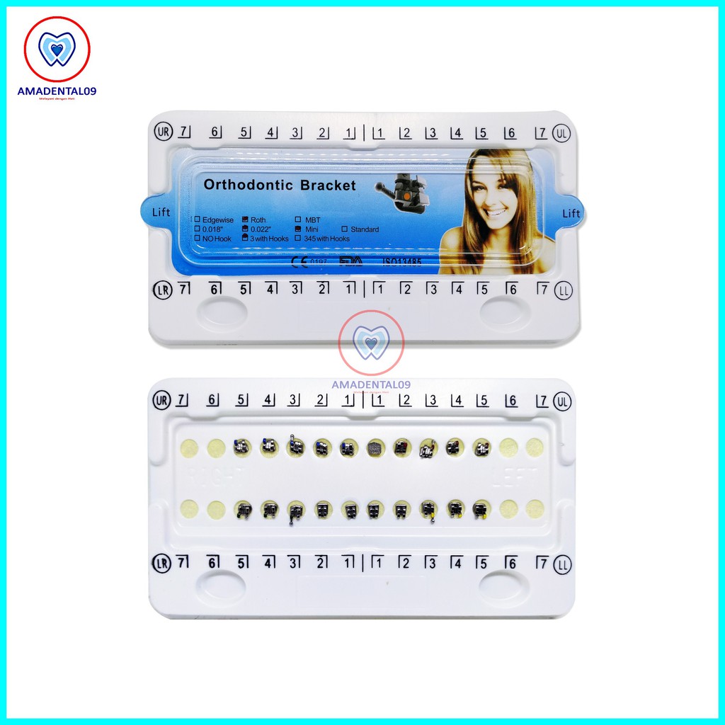 Bracket Gigi metal Behel Gigi mini roth 022wh