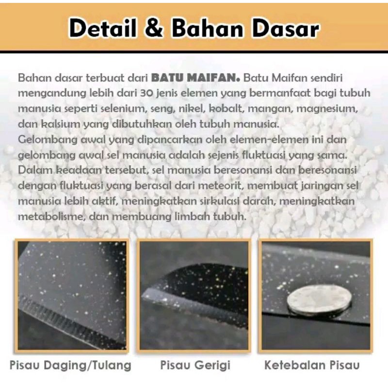 SET PISAU DAPUR HITAM KERAMIK MEWAH ISI 5 PCS MURAH
