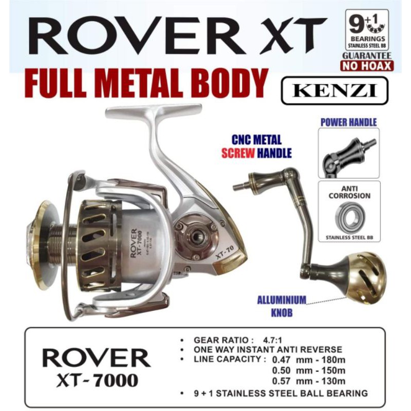 Reel KENZI ROVER XT 7000