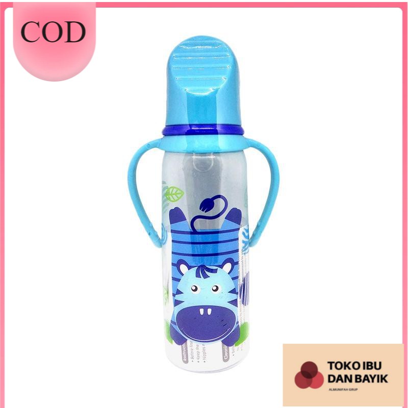 Baby Safe JS005 Bottle With Handle - Botol Susu Anak [250ml]
