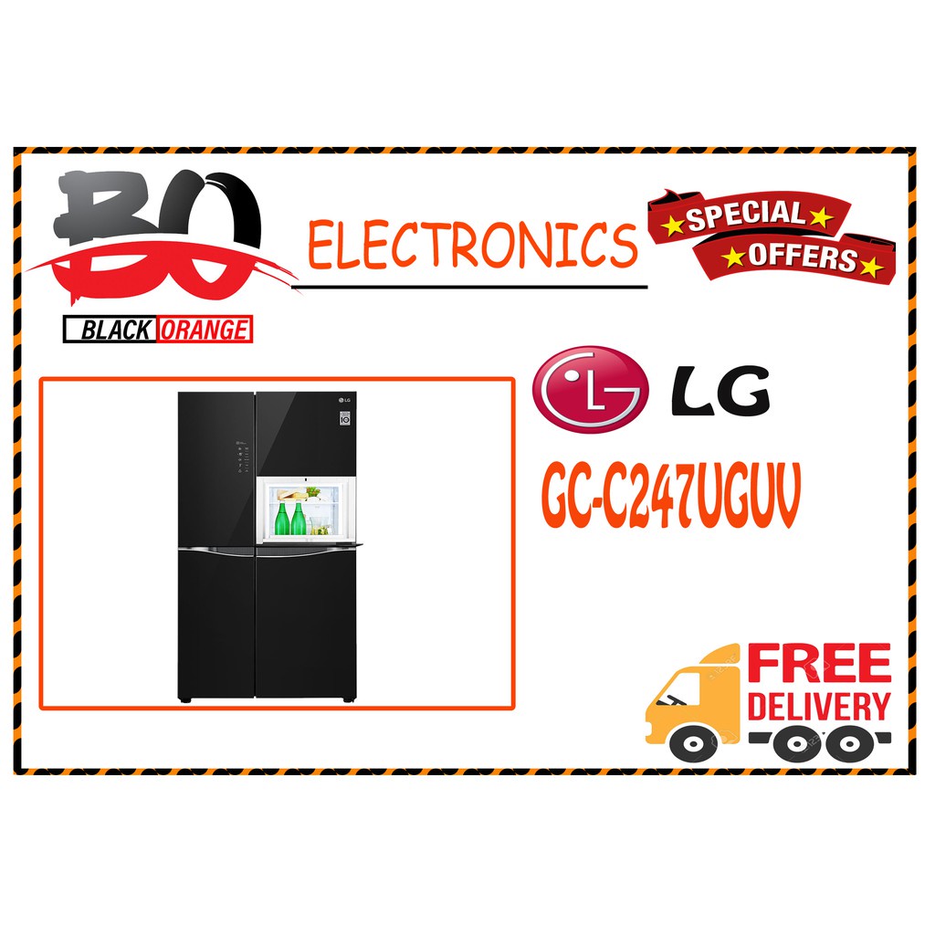 BIG SALE LG GC-C247UGUV KULKAS SIDE BY SIDE GCC247UGUV GC-C247 GCC247 247UGUV
