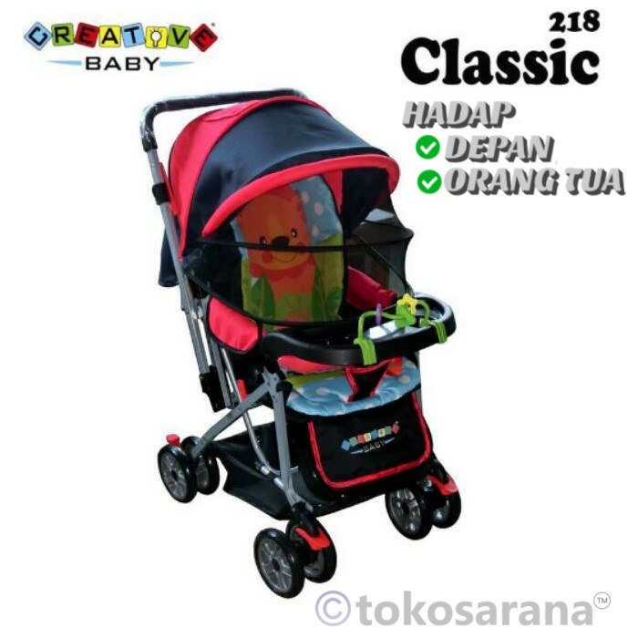 Jual Creative Baby BS218 Classic 3 Pengaturan Posisi: Duduk, Rebah ...