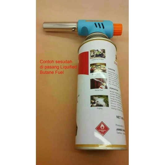 Kepala Tabung Gas Api Jet Portable Peleburan Fire Bird Torch WS-512C