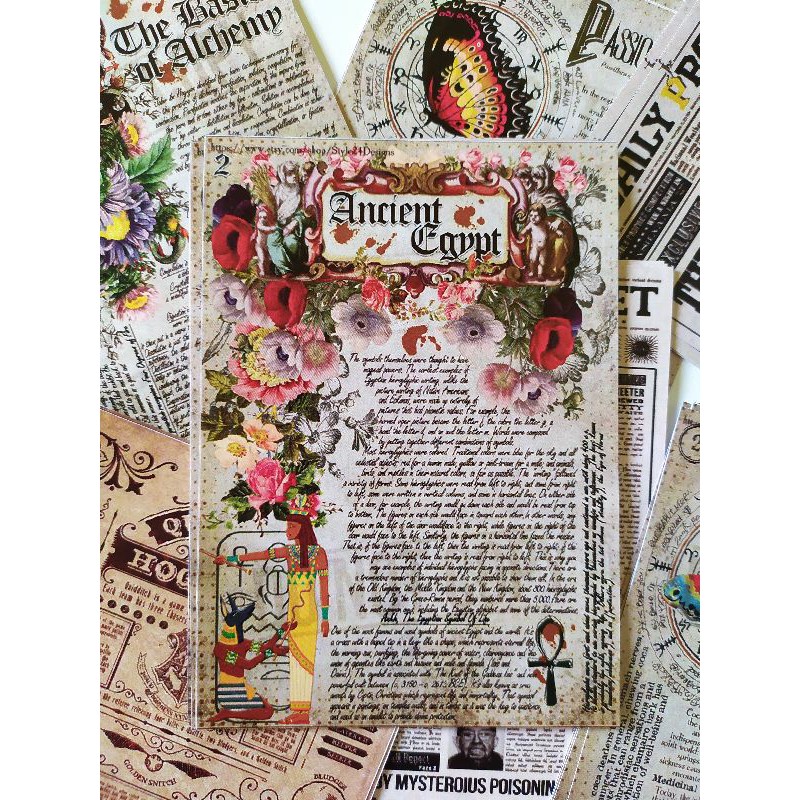 

Paer Vintage edisi Flower By : peachii. id