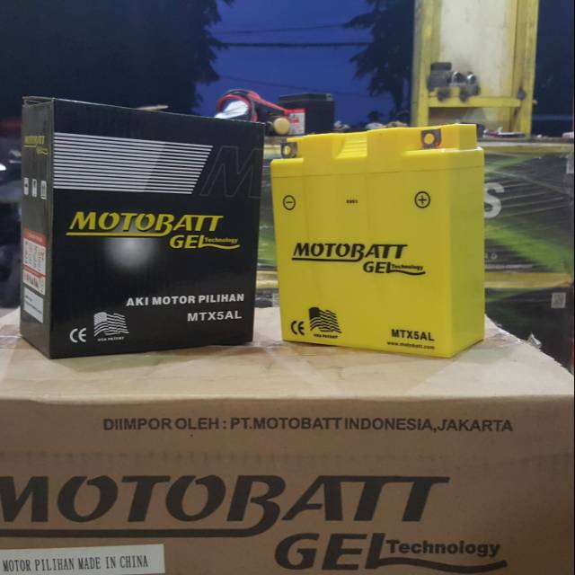 AKI MOTOR MIO SPORTY,VEGA R,SMASH 125 SUPRA SERIES MOTOBATT MTX5AL