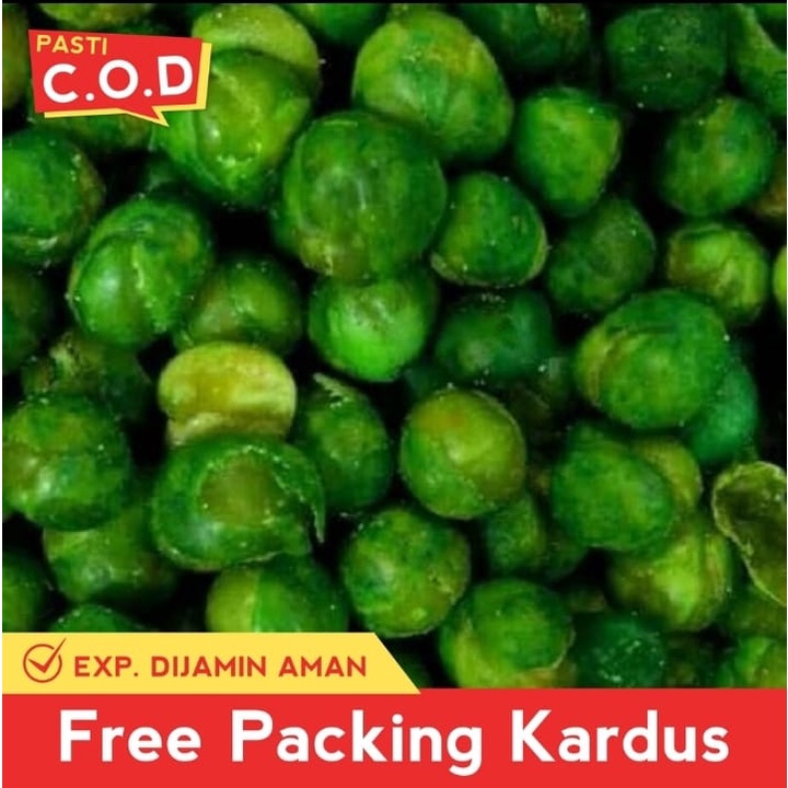 

CAMILAN ASIN KACANG POLONG 125 GRAM MAKANAN RINGAN SNACK KILOAN