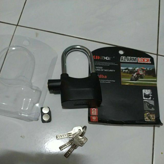 Gembok Alarm Kinbar Asli