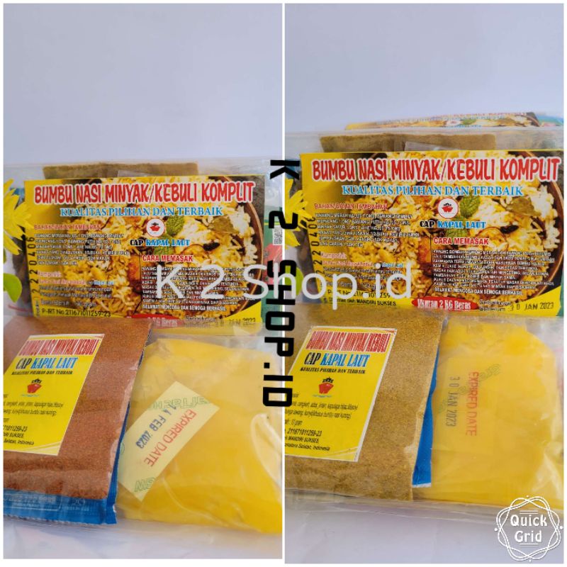 Bumbu Nasi Kebuli Cap Kapal Laut Best Seller